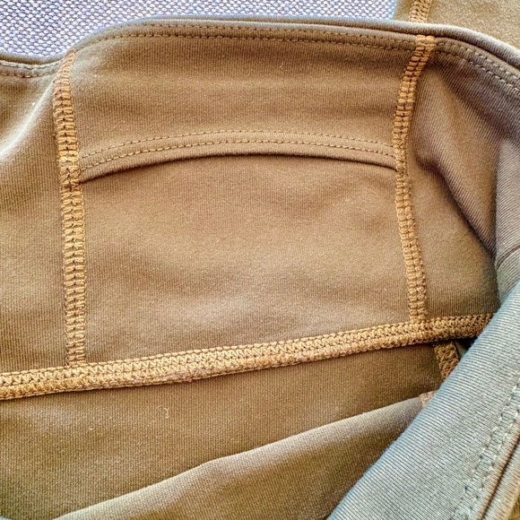 Athleta Moto “gleam” leggings olive green - Picture 15 of 15